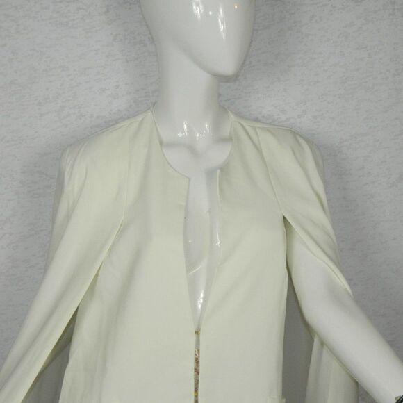 Blessed are the Meek Cape Blazer Ivory Medium - Picture 4 of 10